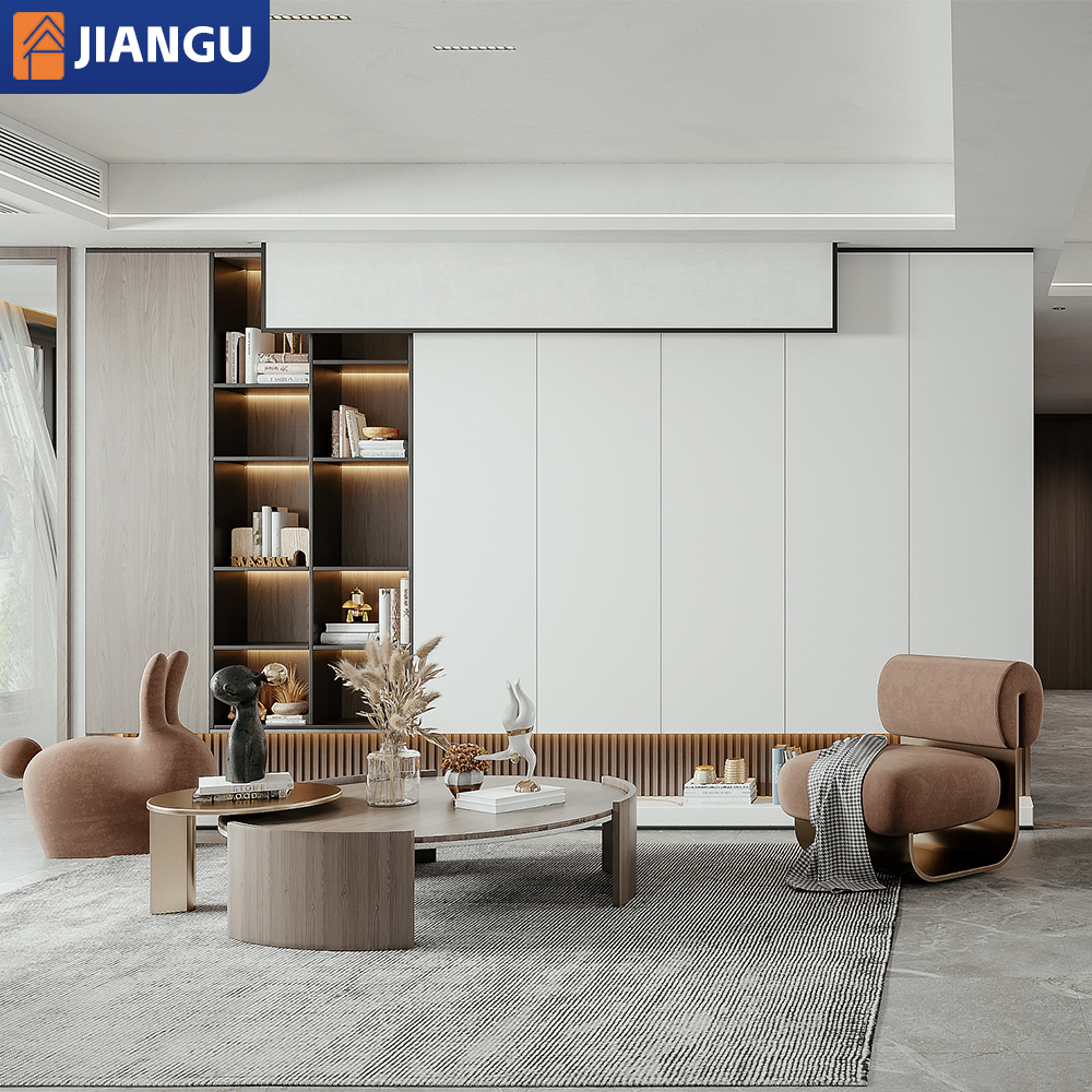 Factory direct sales of finished solid wood modern whole house customization, factory direct sales of living room set