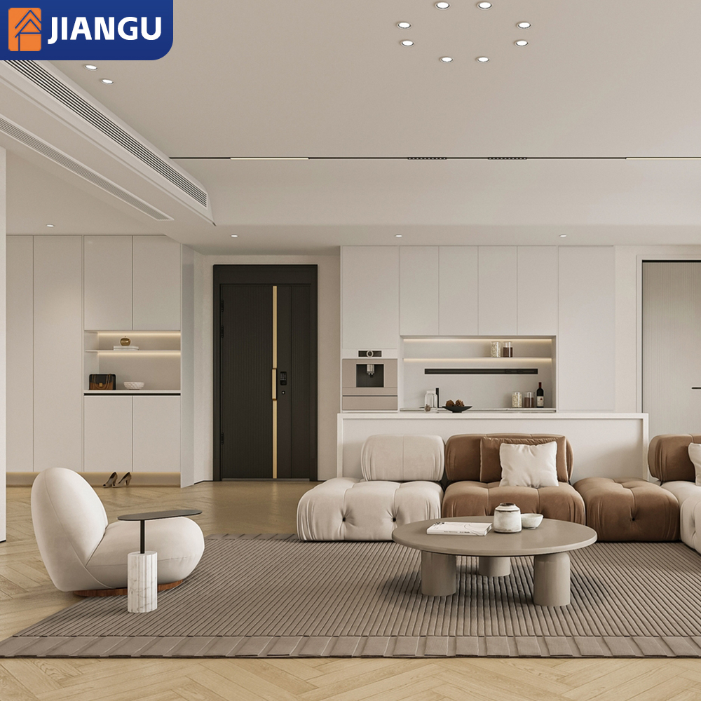 Whole House Set Living Room & Bedroom Furniture Customized Design Wooden Contemporary Eco-Friendly Modular for Villa Projects