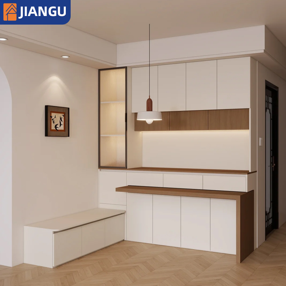 Customized Full-home Solution Furniture, Laminated Bedroom Furniture, Customized Walk-in Closet Design